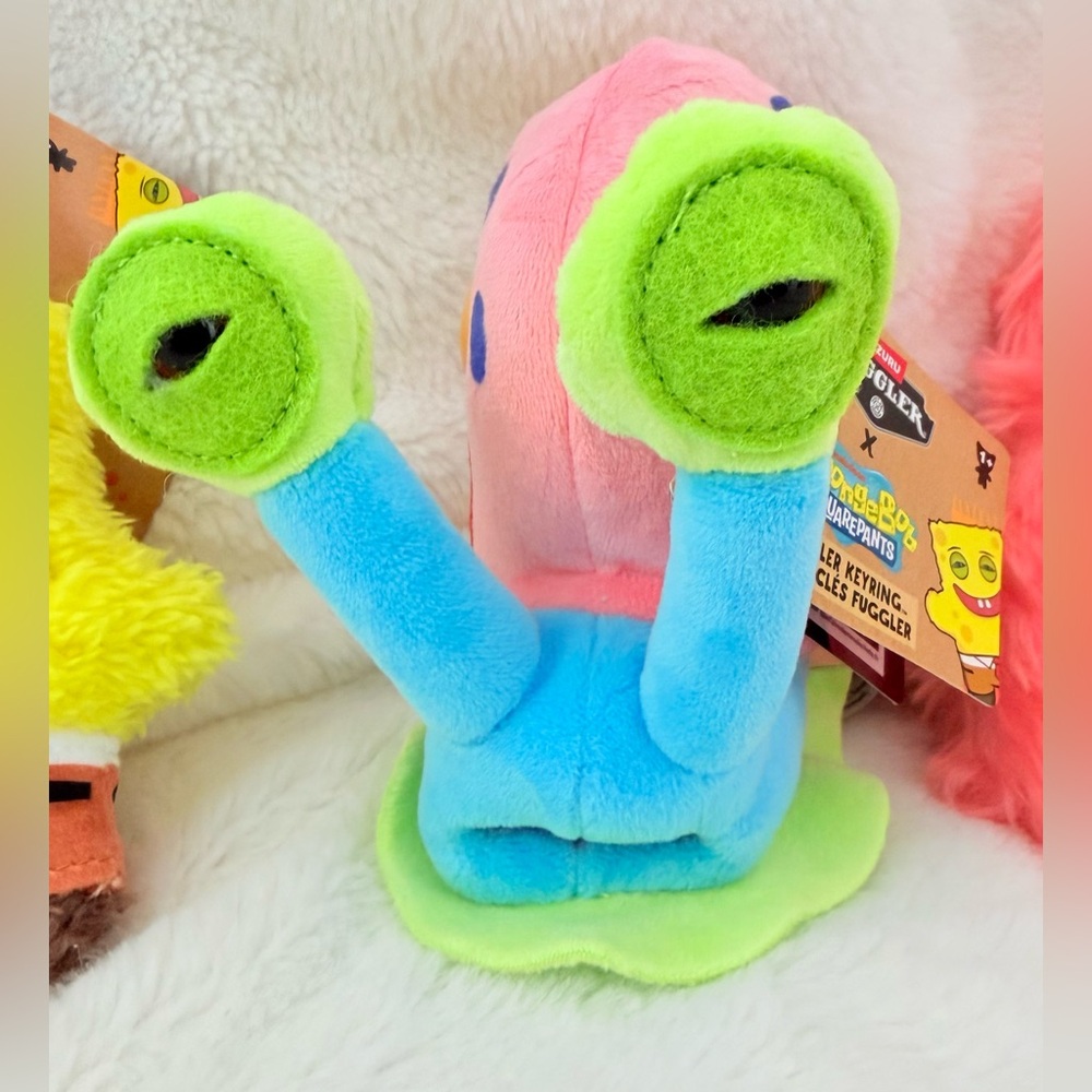 ZURU Fuggler X SPONGEBOB SQUAREPANTS Plush Keychain Gary New W Tags